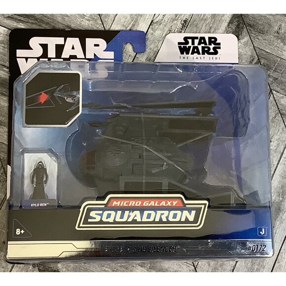 Star Wars Micro Galaxy Squadron Series 8 Kylo Ren's Tie Silencer #0172 - Picture 1 of 6